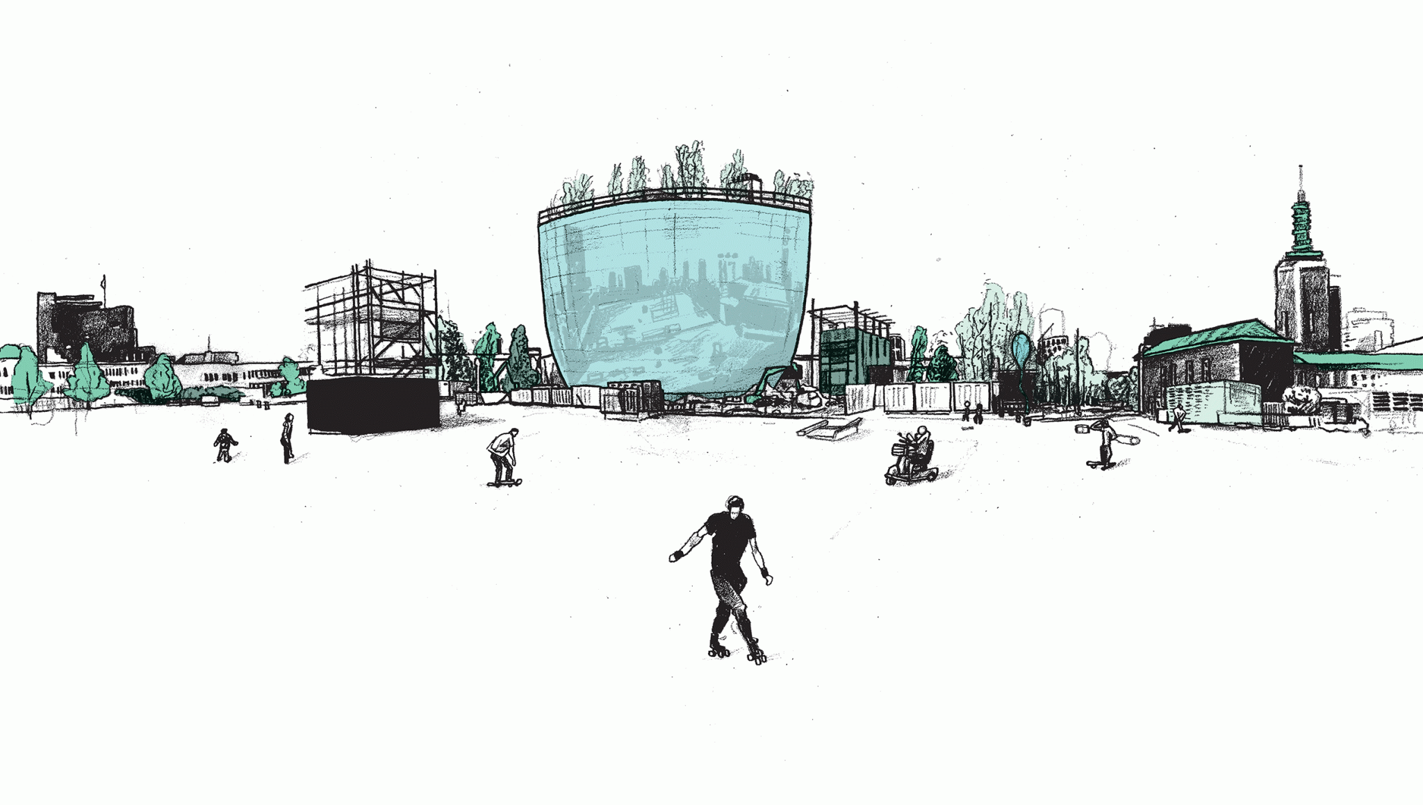 Het Museumpark in Rotterdam: het best mislukte park van Nederland